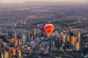 Vol en montgolfière à Melbourne, Australie