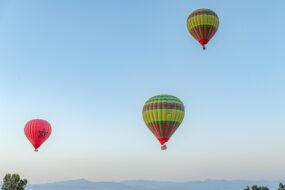 Vol en montgolfière au-dessus de Marrakech au Maroc