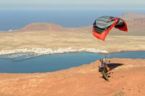 Vol en parapente à Lanzarote, Lanzarote