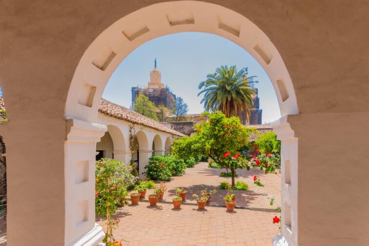 Vue de la Manzana Jesuítica à Cordoba, Argentine, un site du patrimoine mondial de l'UNESCO