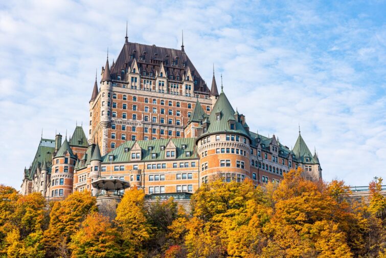 Vue sur le Château Frontenac