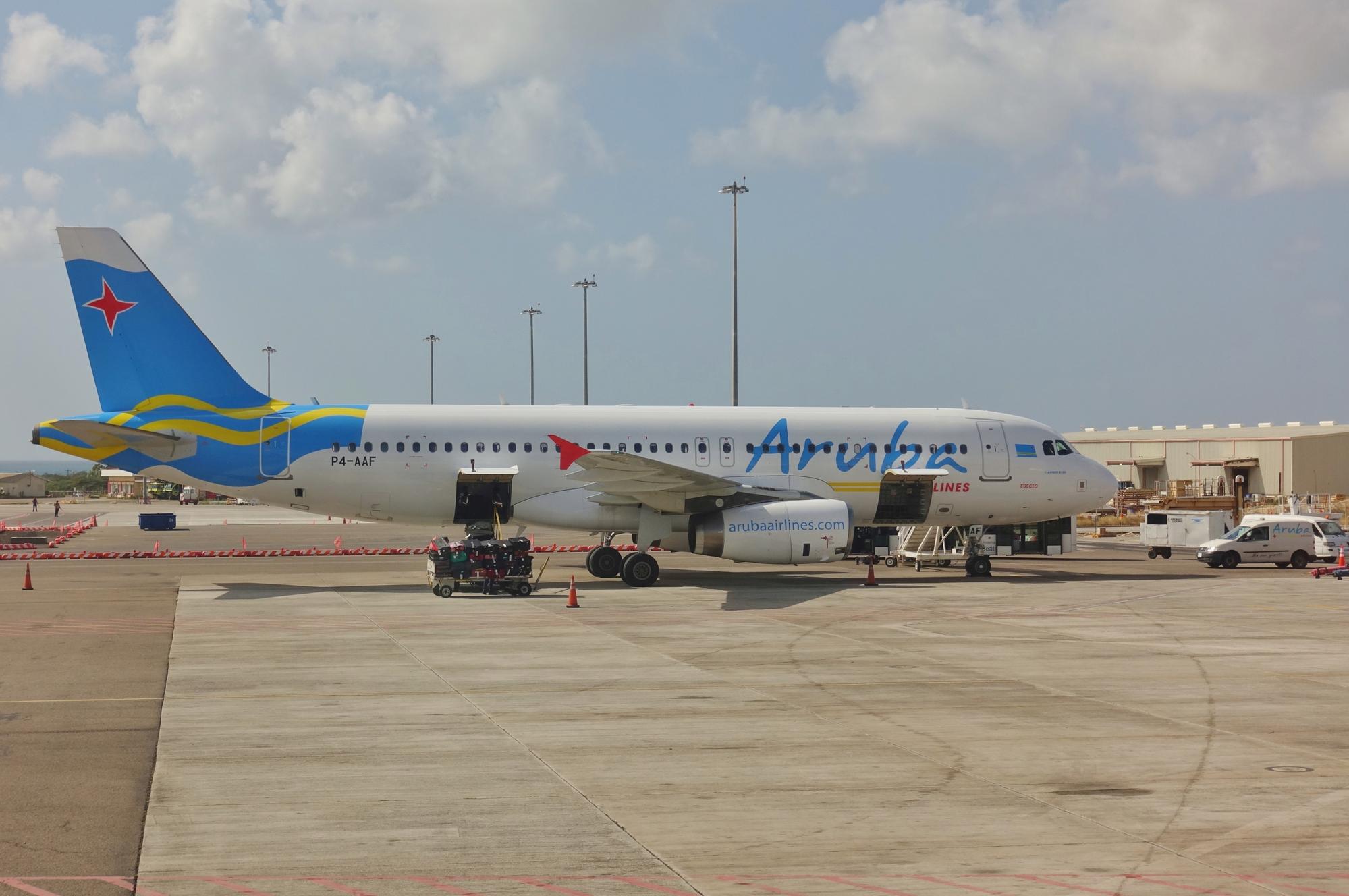 aéroport Reina Beatrix à Aruba