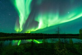 aurores boréales, Yellowknife