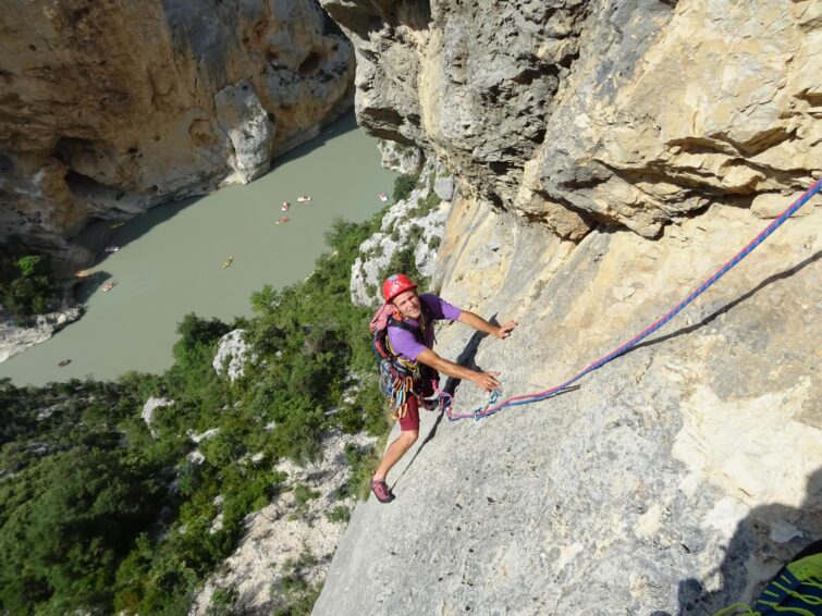 escalade Palud sur Verdon, Alpes-de-Haute-Provence