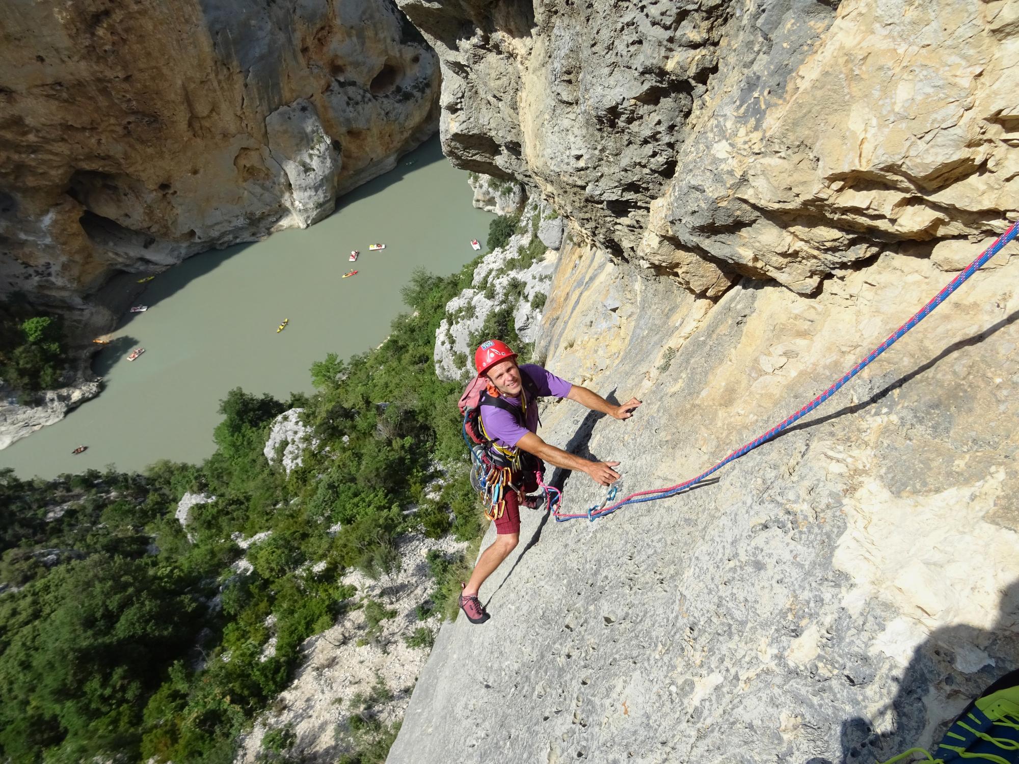 escalade Palud sur Verdon, Alpes-de-Haute-Provence