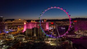la grande roue high roller à Las Vegas