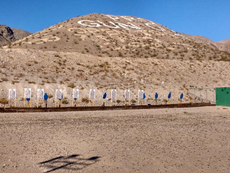 stand de tir aux alentours de Las Vegas