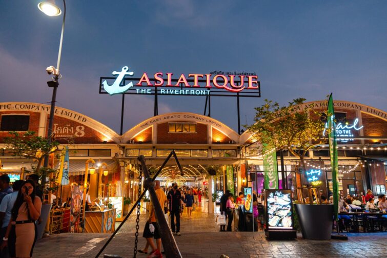 Asiatique The Riverfront à Bangkok en Thaïlande