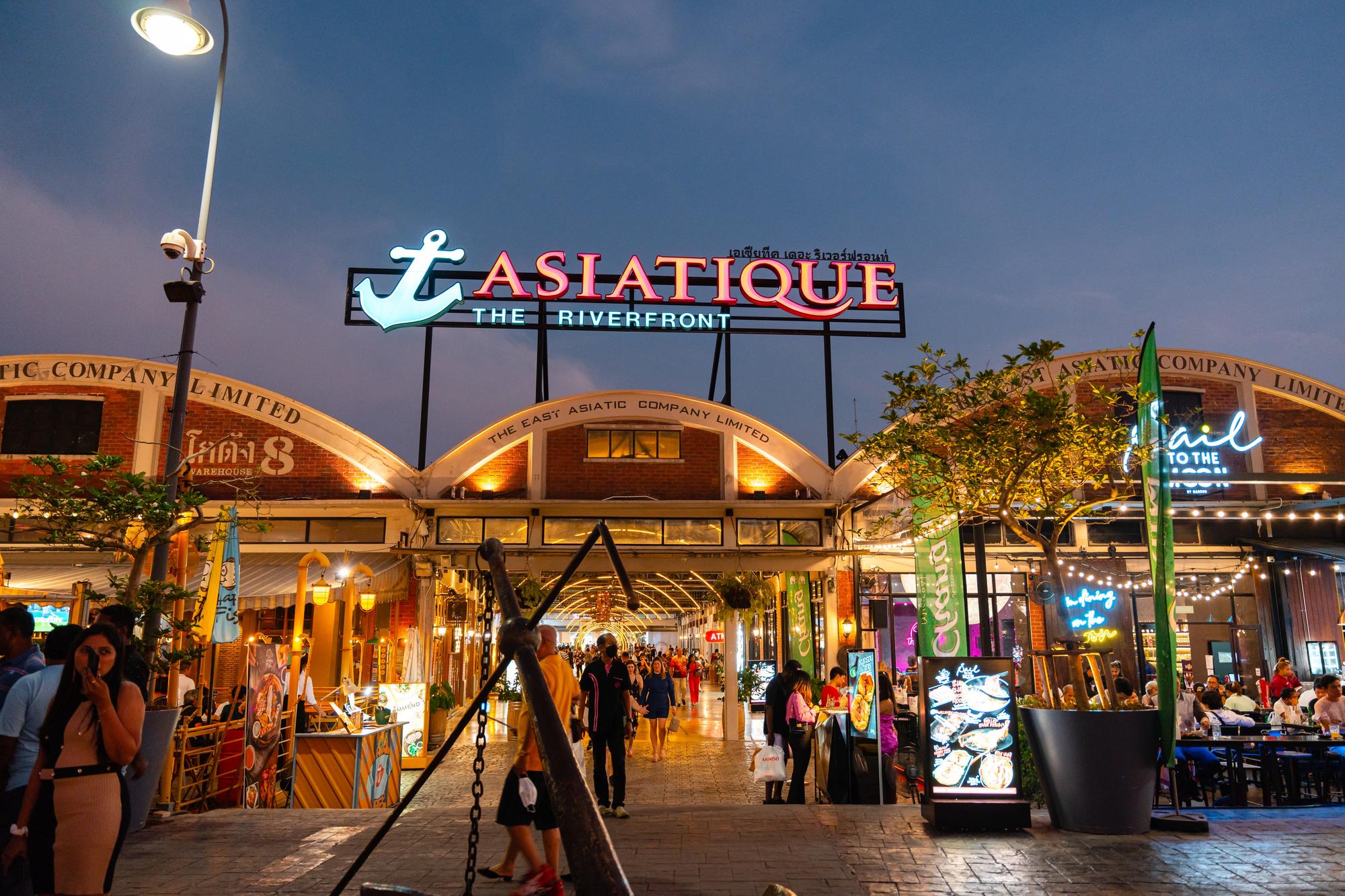 Asiatique The Riverfront à Bangkok en Thaïlande