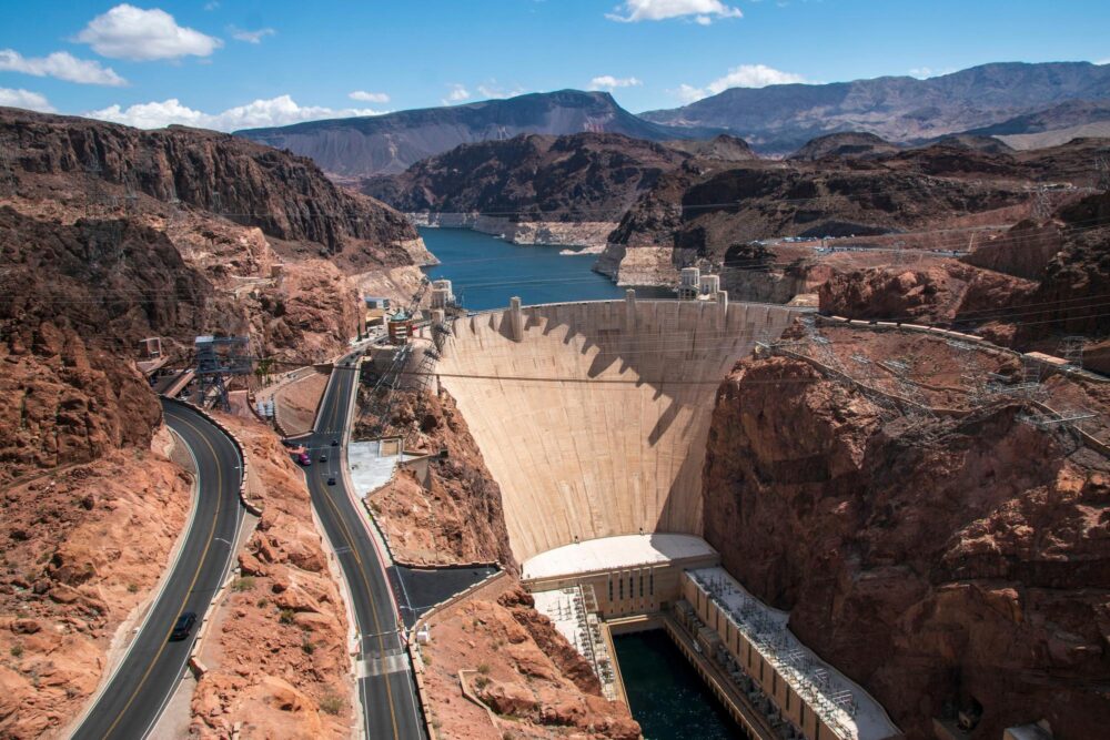 Barrage Hoover dans le Nevada, États-Unis