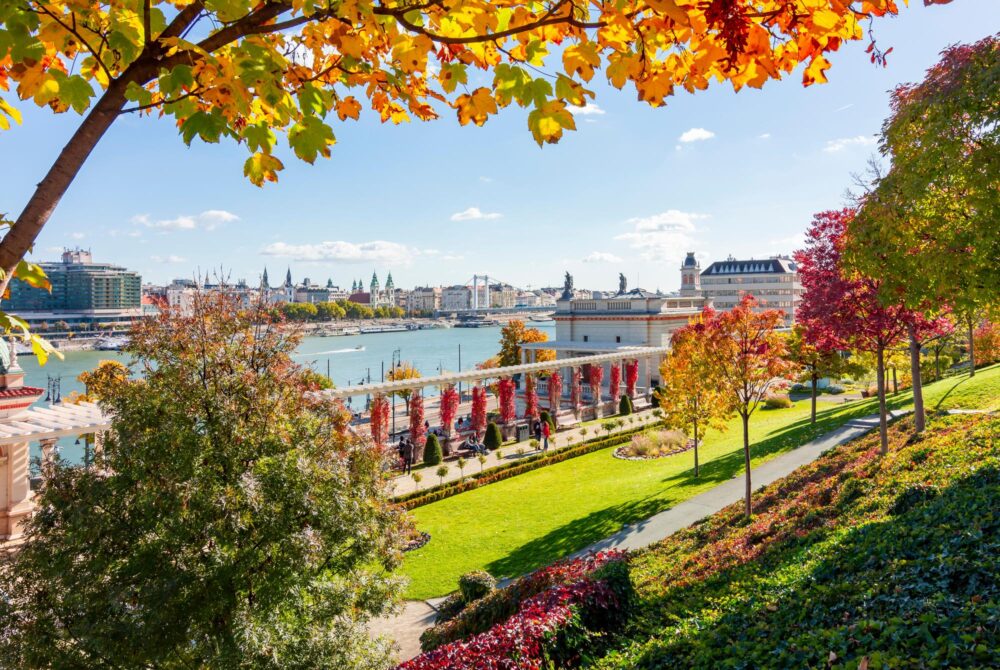 Bazar du jardin du Château à Budapest