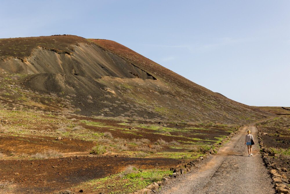 Caldera de Hondo à Fuerteventura, Espagne