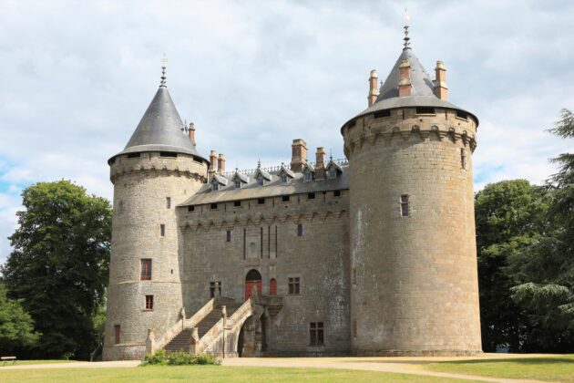 Château de Combourg en Bretagne, France