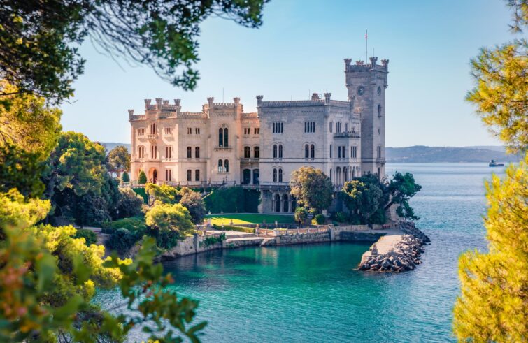 Château de Miramare à Trieste, Italie