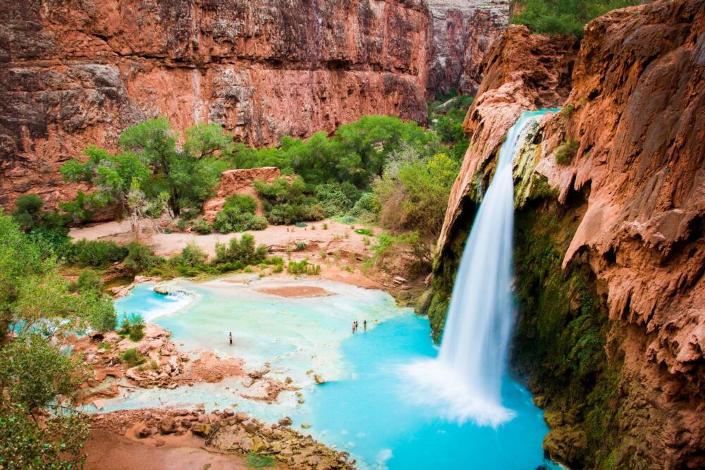 Chutes d’Havasu en Arizona, États-Unis