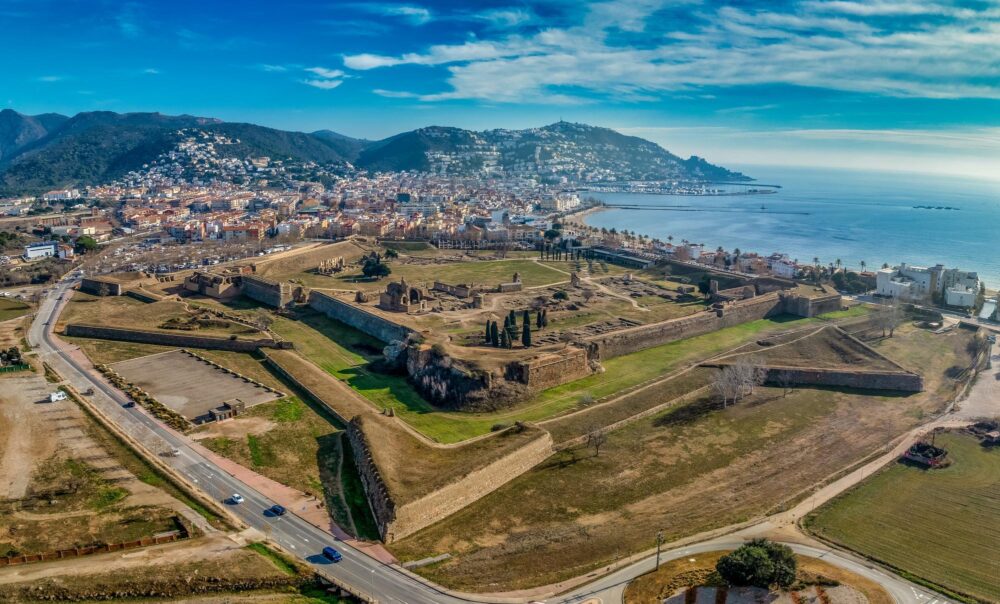Citadelle de Roses en Catalogne