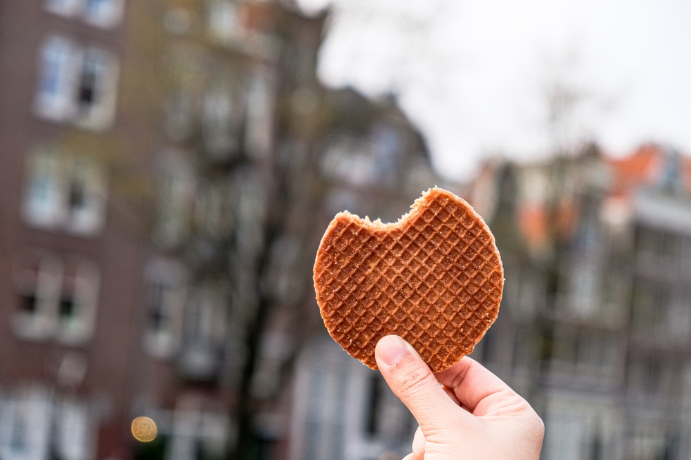 Des stroopwafels, La Haye
