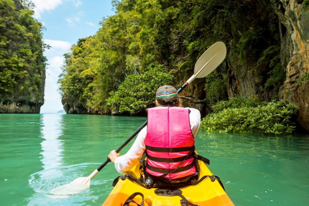 Excursion en kayak à Koh Hong dans la province de Krabi