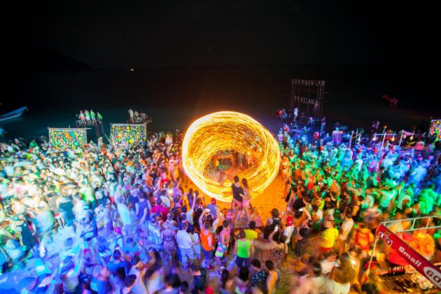 Fête à Ko Pha Ngan