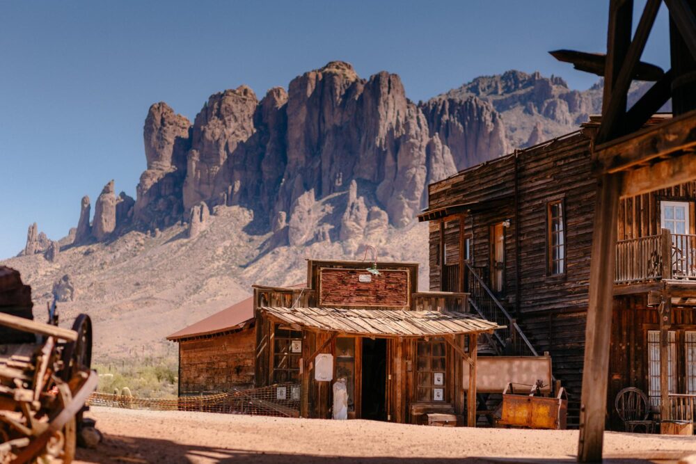 Goldfield Ghost Town en Arizona, États-Unis