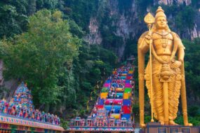Grottes de Batu à Kuala Lumpur en Malaisie