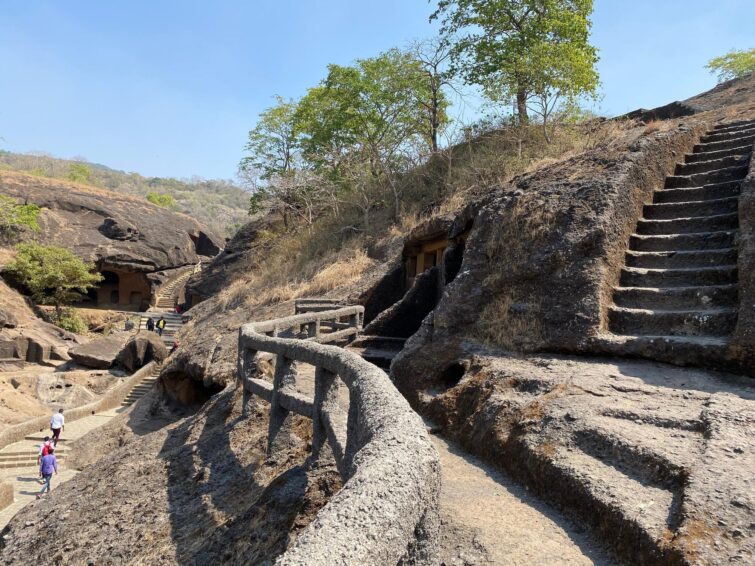 Grottes de Kanheri à Mumbai