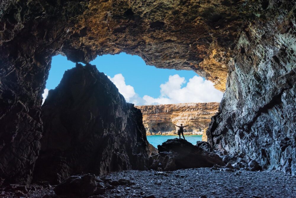Grottes marines d'Ajuy à Fuerteventura, Espagne