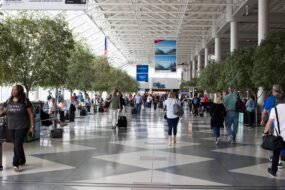 Hall de l'aéroport Charlotte-Douglas