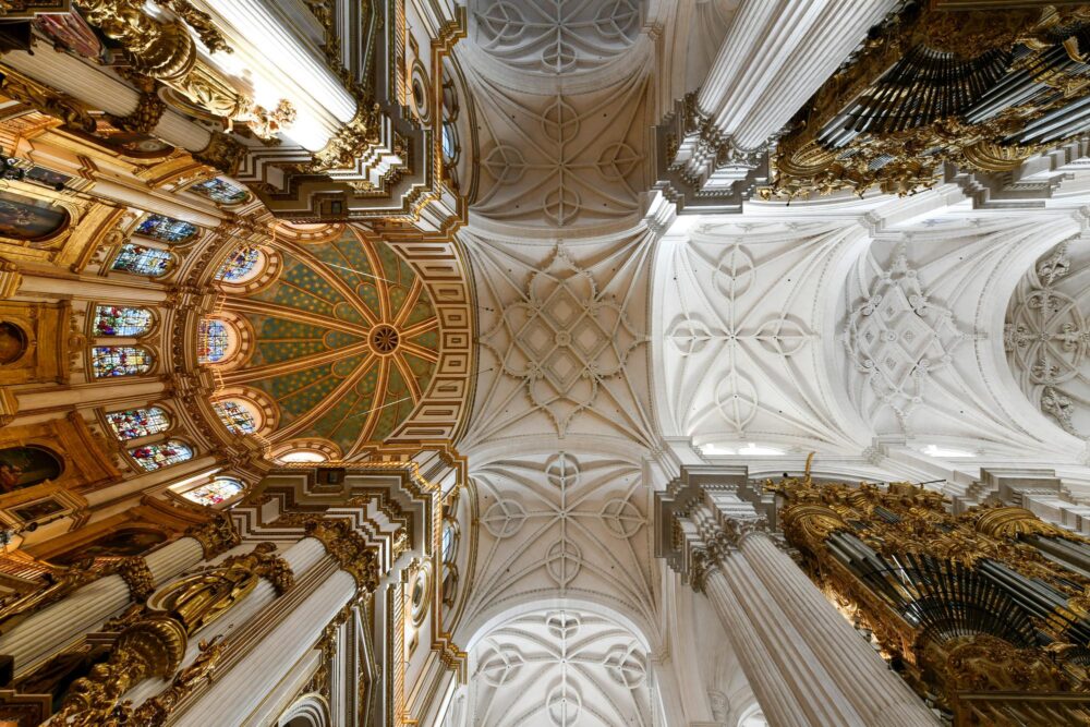 Intérieur de la cathédrale de Grenade, Espagne