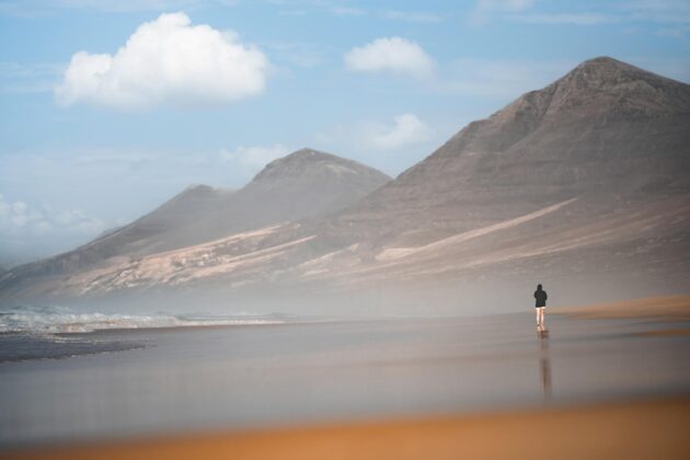 Jandía et le parc naturel à Fuerteventura, Espagne