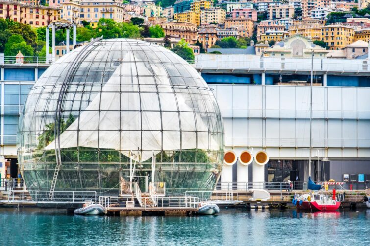 La Biosfera de Gênes, Italie