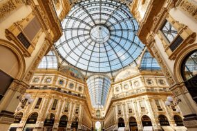 La Galleria Vittorio Emanuele II à Milan, Italie