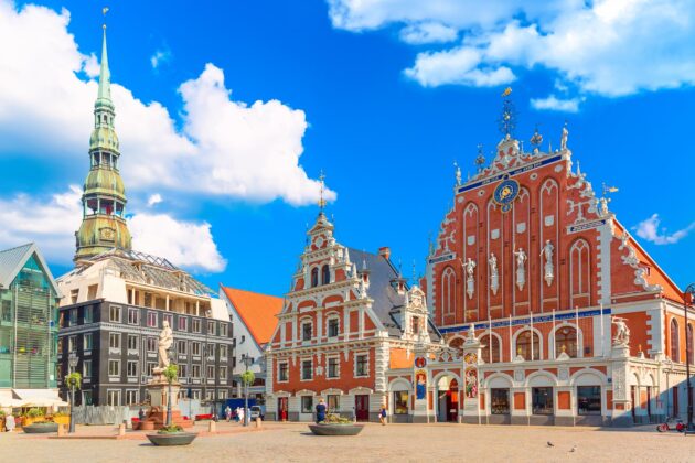La Maison des Têtes Noires à Riga