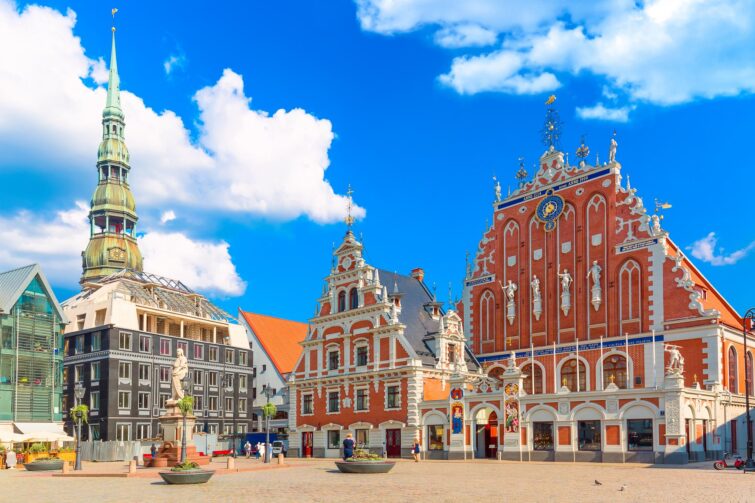 La Maison des Têtes Noires à Riga
