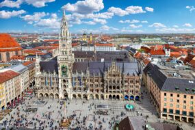 La Marienplatz à Munich