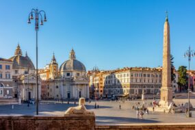 La Piazza del Popolo à Rome