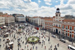 La Puerta del Sol à Madrid