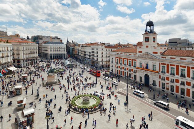 La Puerta del Sol à Madrid