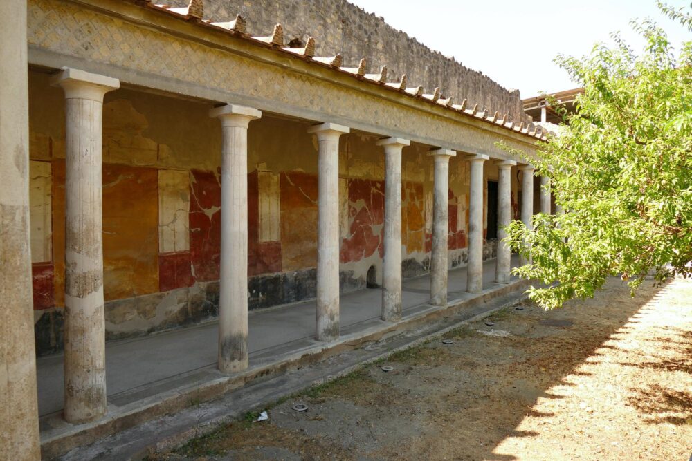 La Villa Poppaea près de Naples, Italie