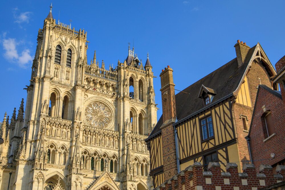 La basilique Notre-Dame d'Amiens, France