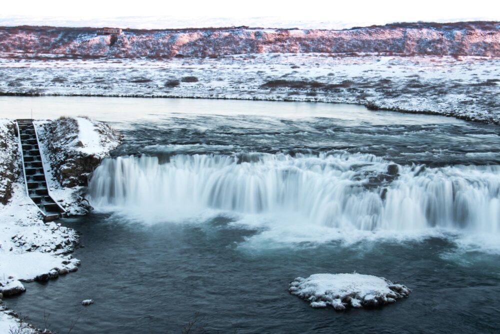 La cascade Faxifoss dans le Cercle d'Or, Islande