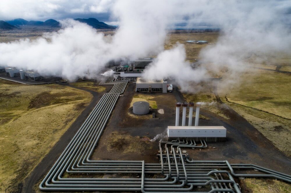 La centrale géothermique de Hellisheidi dans le Cercle d'Or, Islande