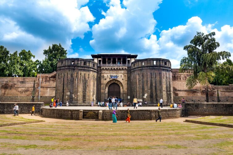 La forteresse Shaniwar Wada à Pune en Inde