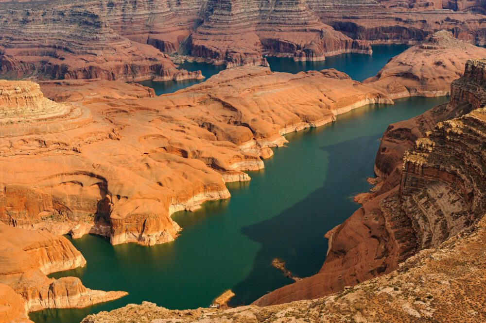 Lac Powell en Arizona, États-Unis