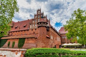 Le Château de Malbork, situé près de Gdansk