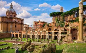 Le Forum Romain, Rome, Italie