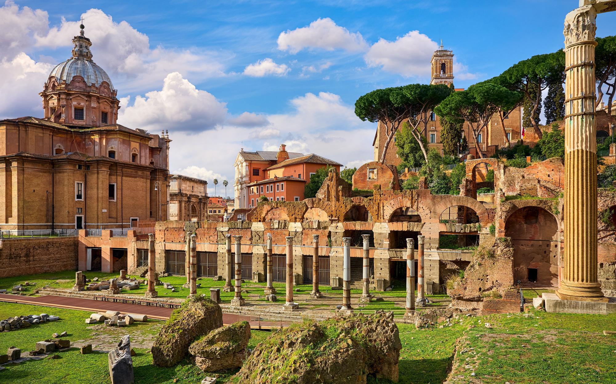 Le Forum Romain, Rome, Italie