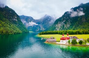 Le Lac Königssee, dans les Alpes bavaroises