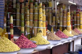 Le Marché de Tanger, Maroc