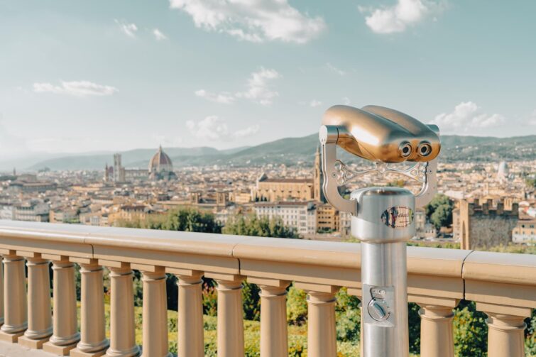 Le Piazzale Michelangelo à Florence